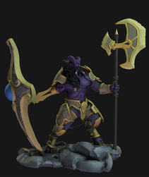 Paladin Sculpture - Personal Project